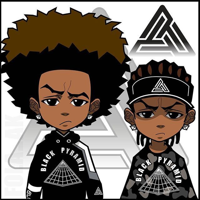 Hood Boondocks Drawing Cedulas